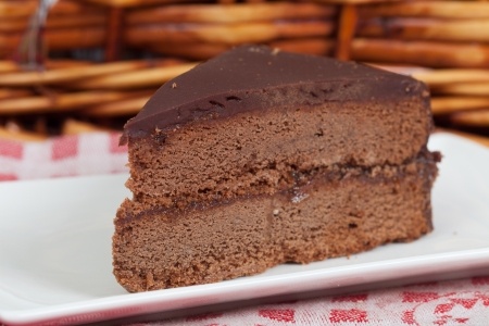 Torte - Image credit: <a href='http://www.123rf.com/photo_13722428_delicious-slice-of-home-made-sachertorte-cake.html'>digitalsun / 123RF Stock Photo</a>